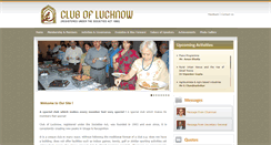 Desktop Screenshot of cluboflucknow.com